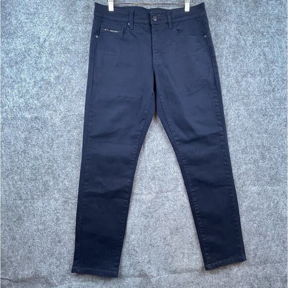 Fried Denim Jeans Mens 32 Dark Blue Slim Skinny Stretch - Picture 1 of 7